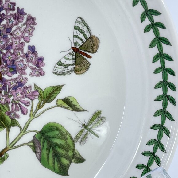 portmeirion botanic garden collection salad plate "garden lilac" pattern - Picture 3 of 8